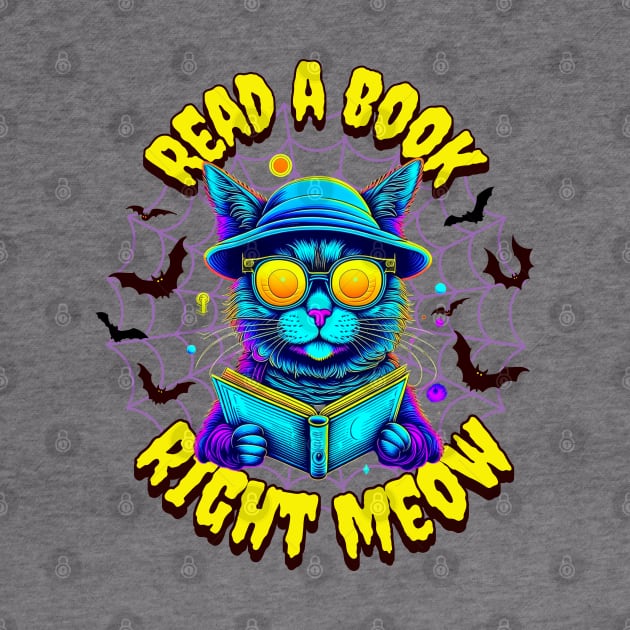 Read a book MEOW by TempoTees